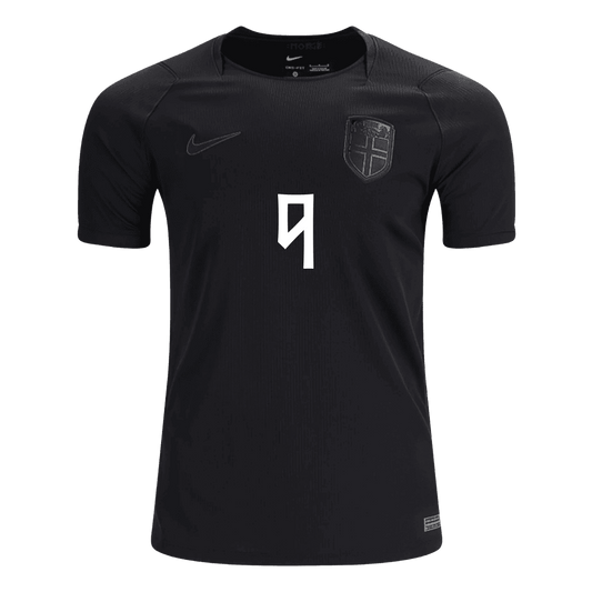 BRAUT HAALAND #9 Men's Norway World Cup 2026 Away Soccer Jersey