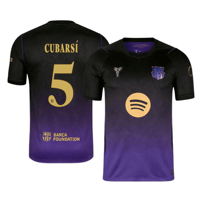 Barcelona 2026/27 Away Soccer Jersey - CUBARSÍ #5 – UCL