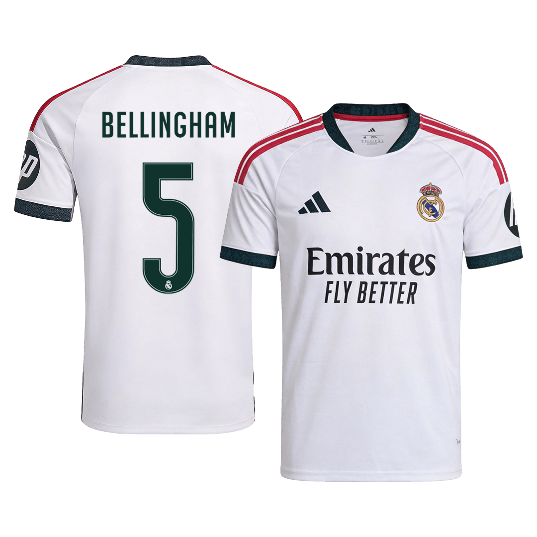 Real Madrid 2026/27 Home Soccer Jersey - BELLINGHAM #5