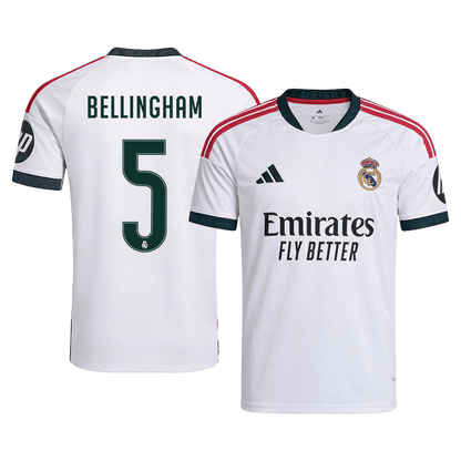 Real Madrid 2026/27 Home Soccer Jersey - BELLINGHAM #5