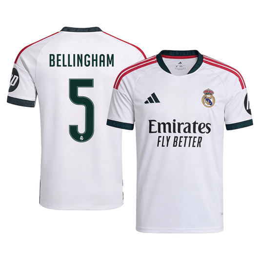 Real Madrid 2026/27 Home Soccer Jersey - BELLINGHAM #5