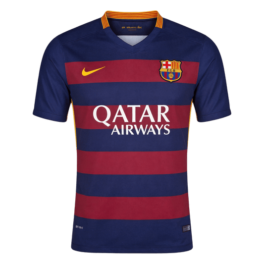 Barcelona 2015/16 Retro Home Soccer Jersey