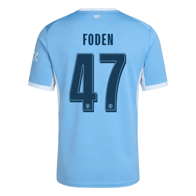 Manchester City 2026/27 Home Soccer Jersey - FODEN #47 – UCL