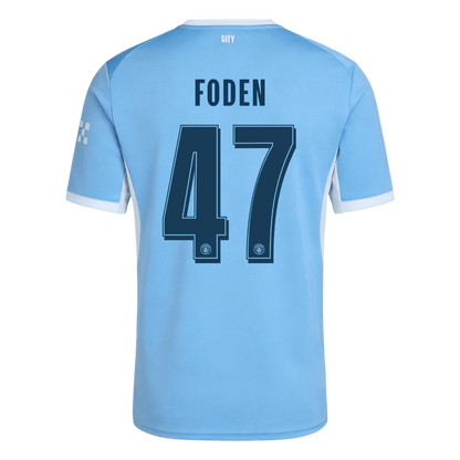 Manchester City 2026/27 Home Soccer Jersey - FODEN #47 – UCL