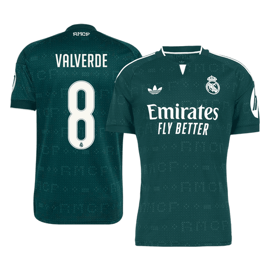 Real Madrid 2026/27 Away Soccer Jersey - VALVERDE #8