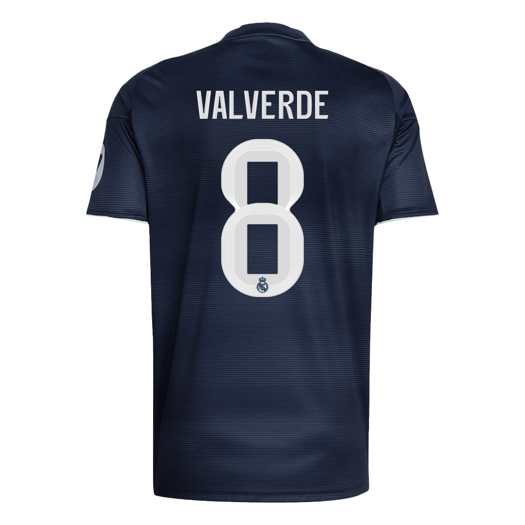 Real Madrid 2025/26 Away Soccer Jersey - VALVERDE #8