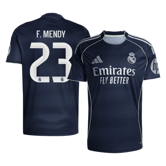 Real Madrid 2025/26 Away Soccer Jersey - F.MENDY #23