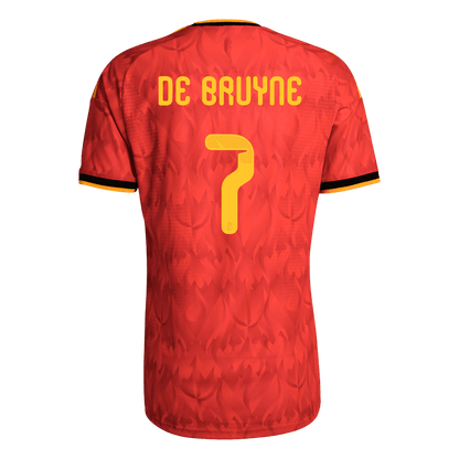 Belgium World Cup 2026 Home Soccer Jersey - DE BRUYNE #7 (Player Edition)