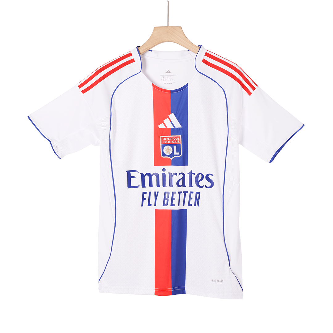 Men's Olympique Lyonnais 2025/26 Home Soccer Jersey