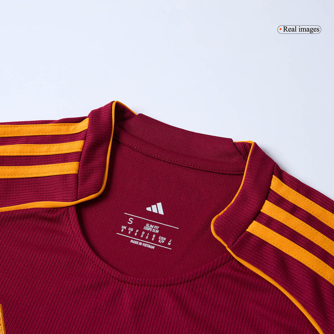 Men's Roma 2025/26 Home Soccer Jersey