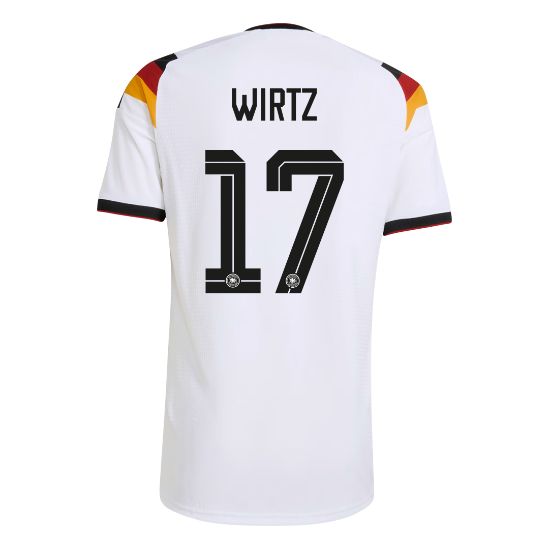 Germany World Cup 2026 Home Soccer Jersey - WIRTZ #17 (Player Edition)
