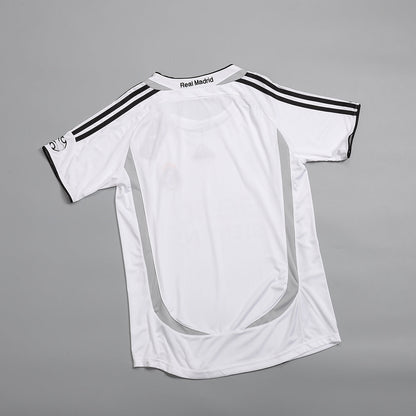 Retro BECKHAM #23 Men's Real Madrid 2006/07 Home Soccer Jersey