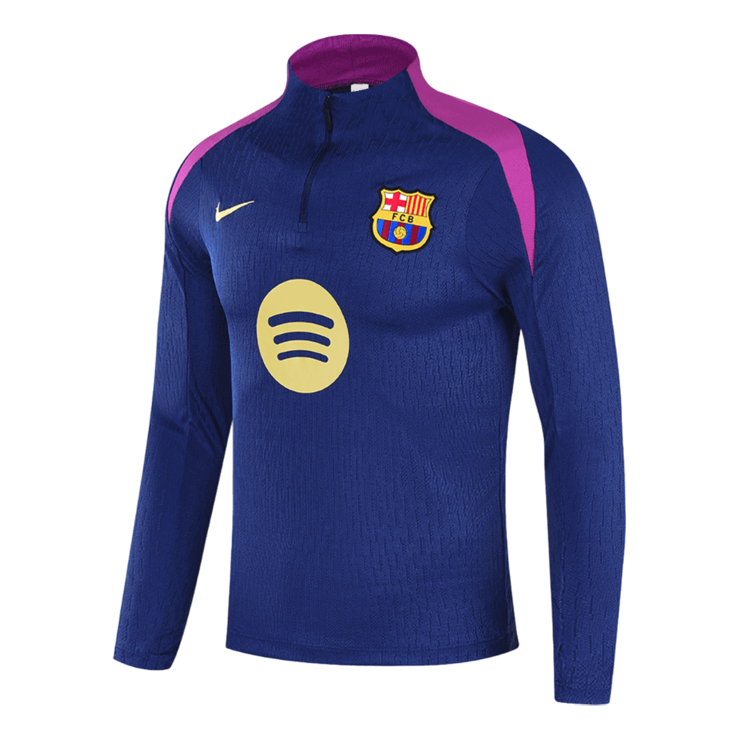 Kid's Barcelona 2025/26 Zipper Sweatshirt Kit