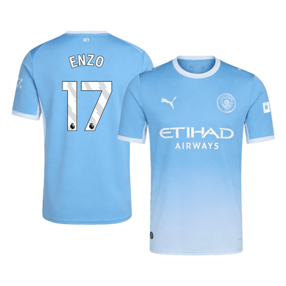 Manchester City 2026/27 Home Soccer Jersey - ENZO #17
