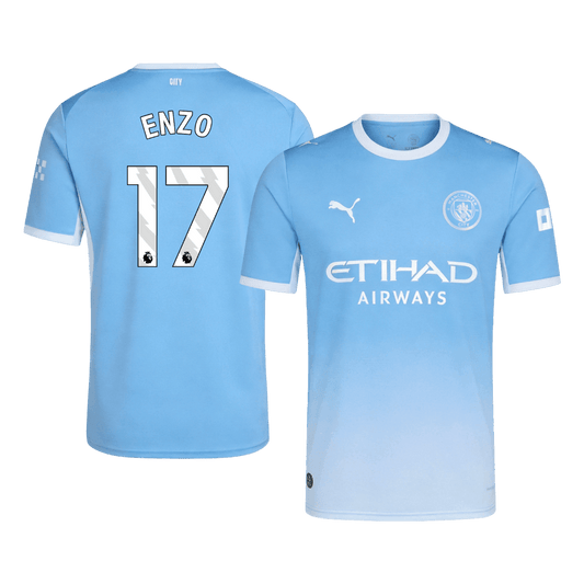 Manchester City 2026/27 Home Soccer Jersey - ENZO #17