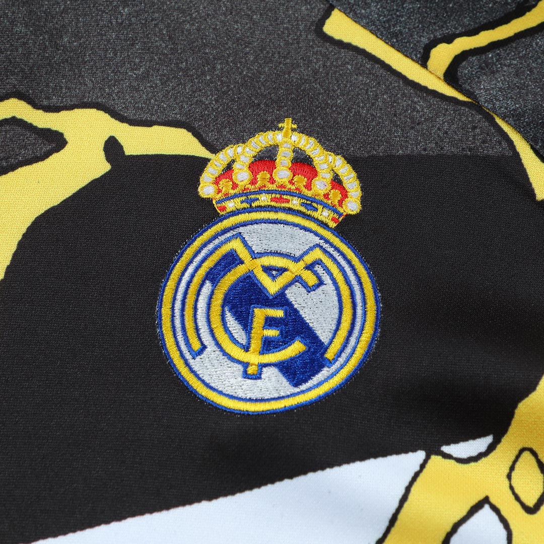 Kids Real Madrid 2025/26 Tracksuit Black
