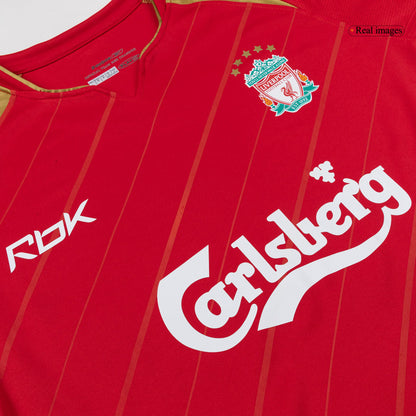 Liverpool 2005/06 Retro Home Soccer Jersey