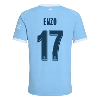 Manchester City 2026/27 Home Soccer Jersey - ENZO #17 – UCL (Player Edition)