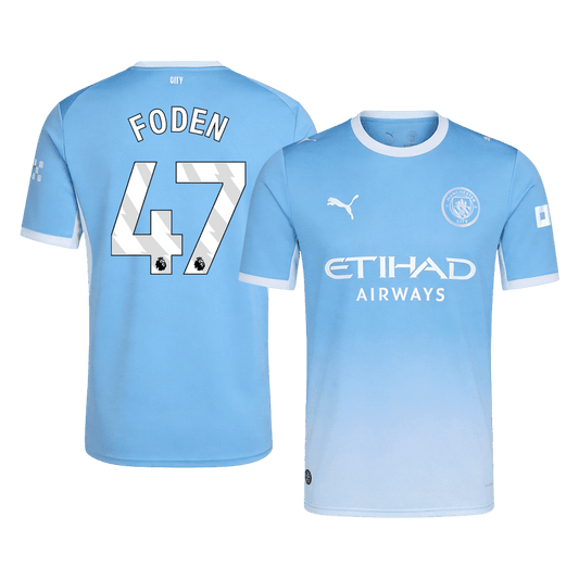 Manchester City 2026/27 Home Soccer Jersey - FODEN #47