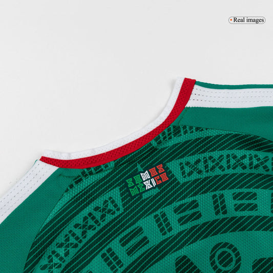 Raúl #9 Men's Mexico World Cup 2026 Player Version Home Soccer Jersey - Slim Fit