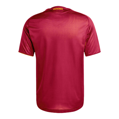 Men's Roma 2025/26 Player Version Home Soccer Jersey - Slim Fit
