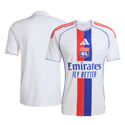 Men's Olympique Lyonnais 2025/26 Home Soccer Jersey