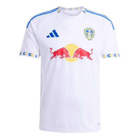 Men's Leeds United 2025/26 Home Soccer Jersey