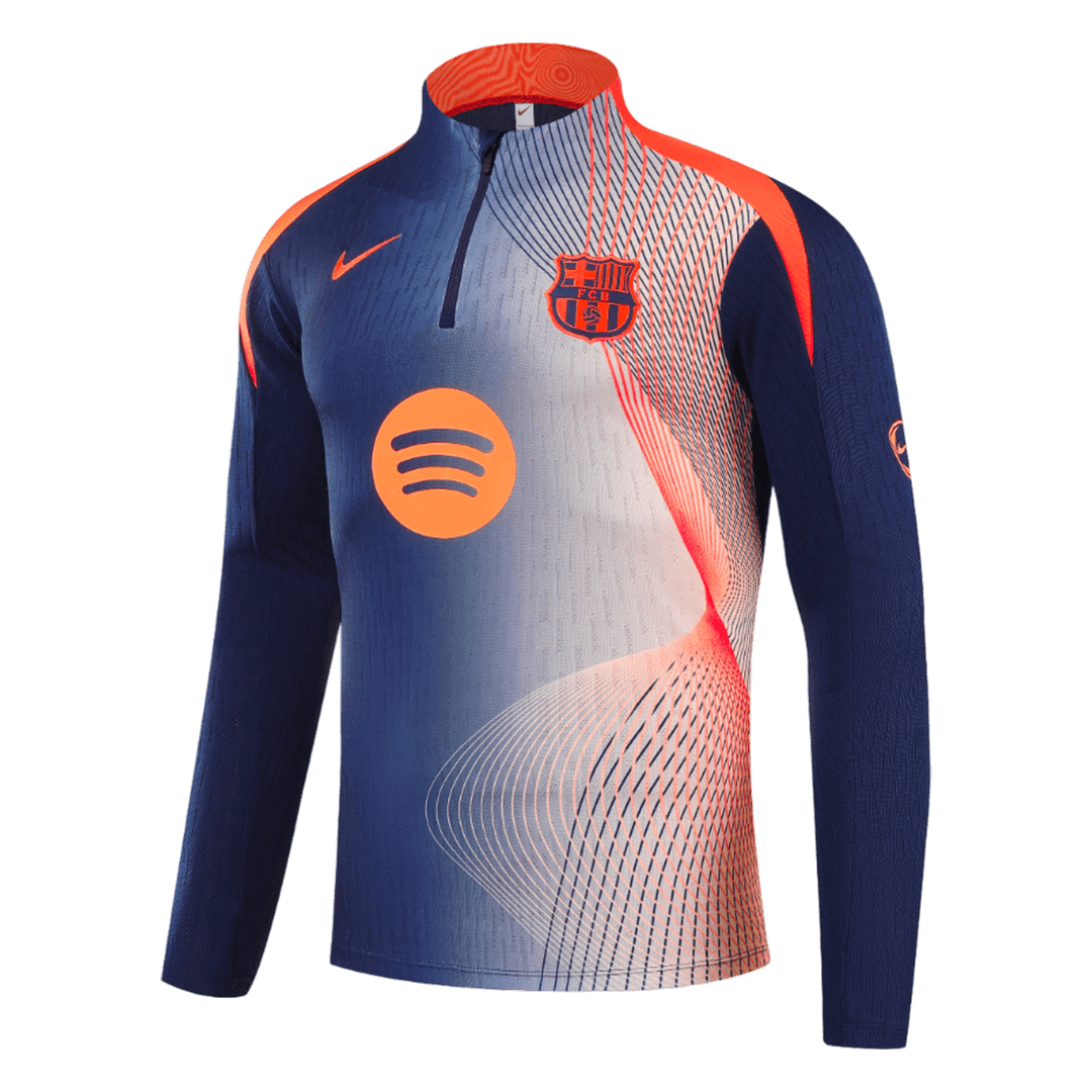Kid's Barcelona 2025/26 Zipper Sweatshirt Kit