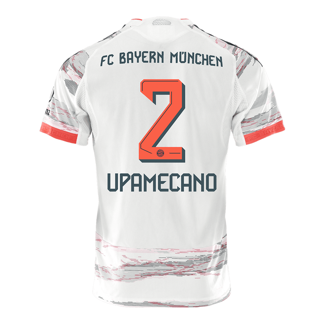 UPAMECANO #2 Men's Bayern Munich 2025/26 Player Version Away Soccer Jersey - Slim Fit