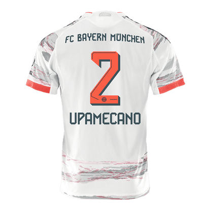 UPAMECANO #2 Men's Bayern Munich 2025/26 Player Version Away Soccer Jersey - Slim Fit