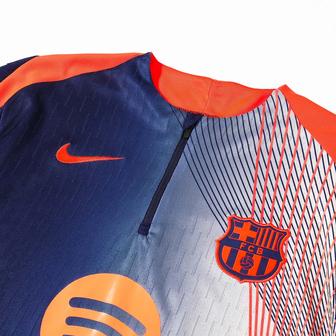 Kid's Barcelona 2025/26 Zipper Sweatshirt Kit