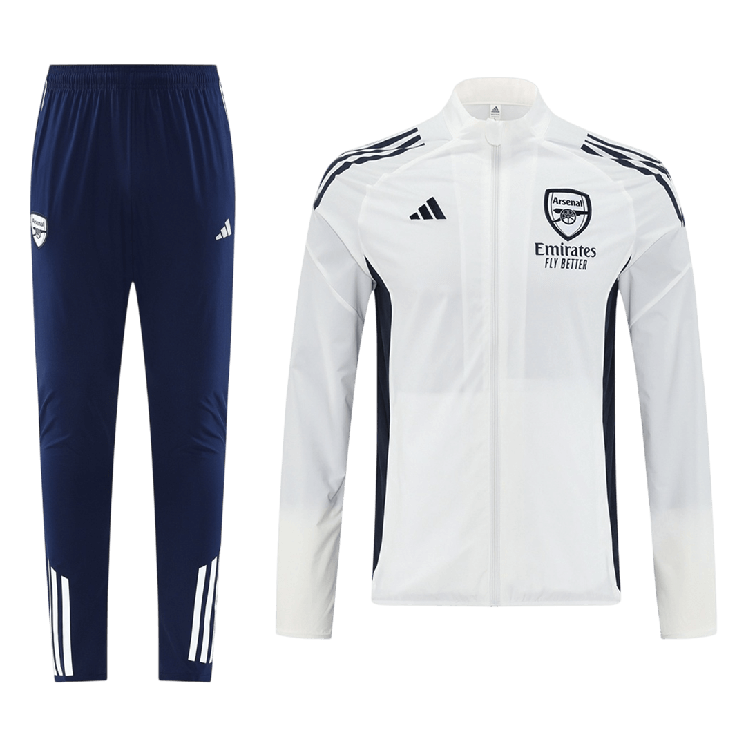 Arsenal 2025/26 Tracksuit White