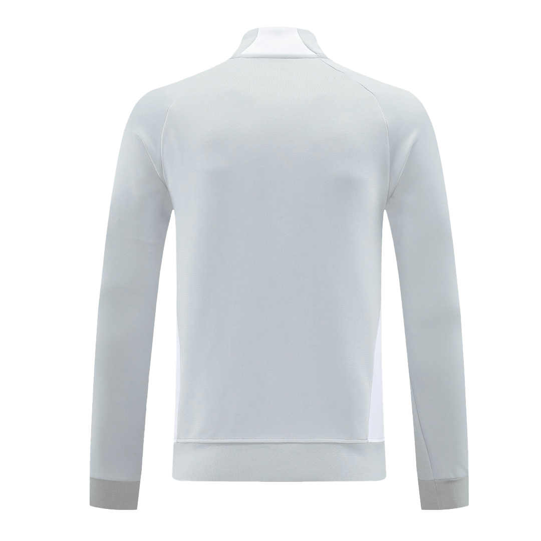 Real Madrid 2025/26 Home Training Jacket Gray