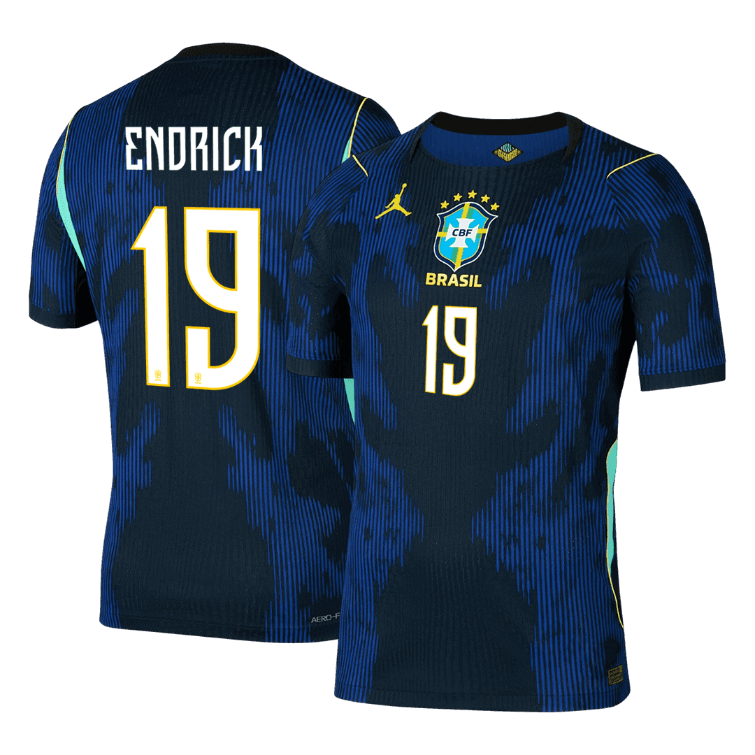 Brazil World Cup 2026 Away Soccer Jersey - ENDRICK #19 (Player Edition)