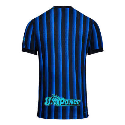 Men's Inter Milan 2025/26 Player Version Home Soccer Jersey - Slim Fit
