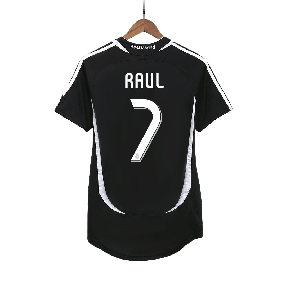 Real Madrid 2006/07 Retro Away Soccer Jersey - RAUL #7