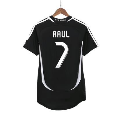 Real Madrid 2006/07 Retro Away Soccer Jersey - RAUL #7