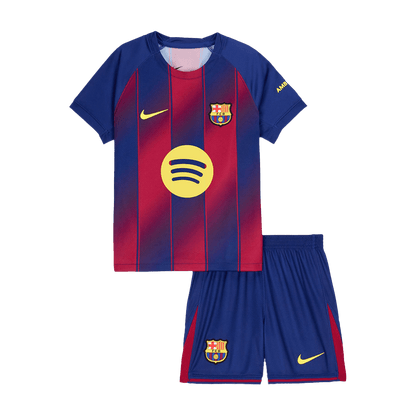 Kids Barcelona 2025/26 Home Soccer Kit