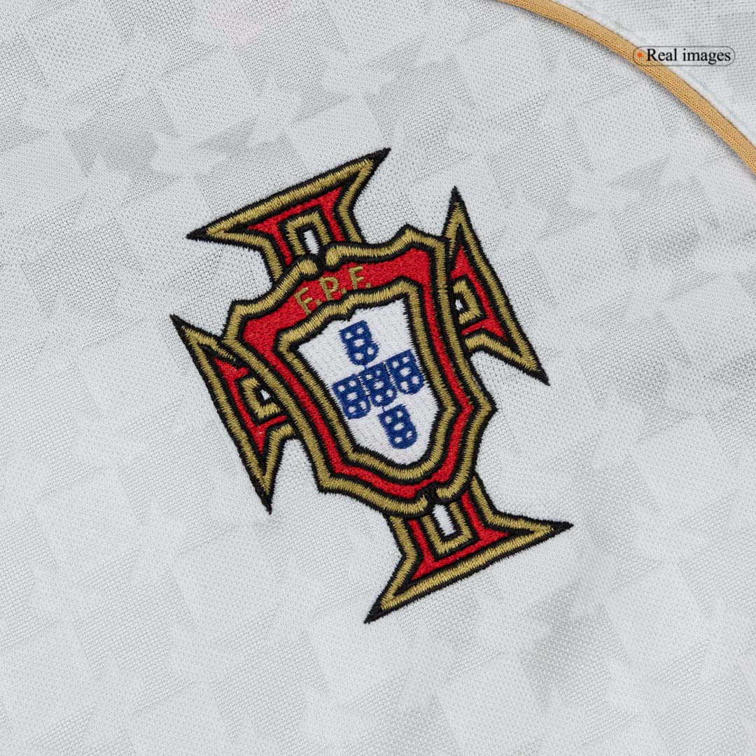 Retro Men's Portugal 2004 Away Soccer Jersey