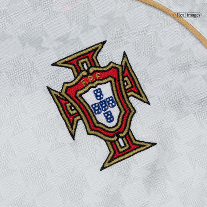 Retro Men's Portugal 2004 Away Soccer Jersey