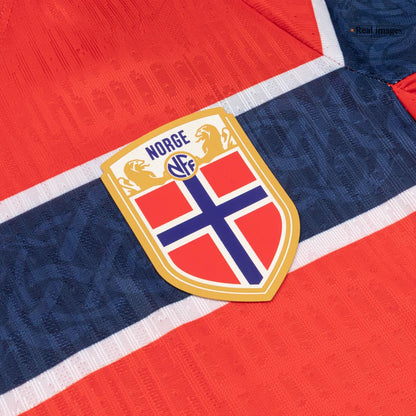 Norway World Cup 2026 Home Soccer Jersey (Player Edition)