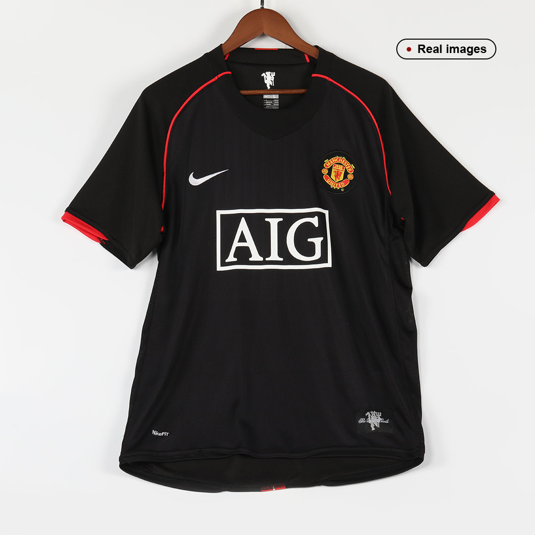 Retro Men's Manchester United 2007/08 Away Soccer Jersey