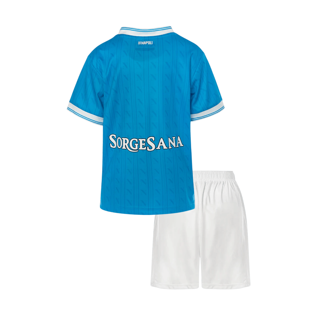 Kids Napoli 2025/26 Home Soccer Kit