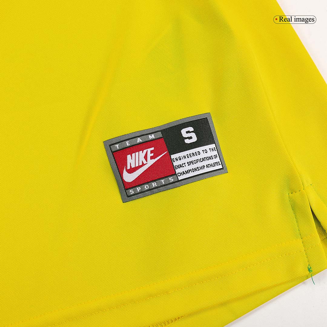 Brazil World Cup 1998 Retro Home Soccer Jersey - CAFU #2