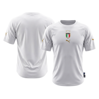 Italy 2004 Retro Away Soccer Jersey
