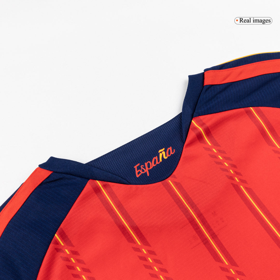 Spain World Cup 2026 Home Soccer Jersey - PEDRI #20 - Champion Edition