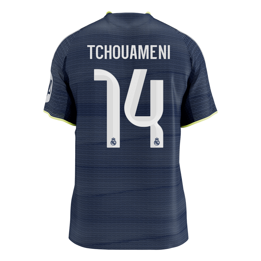 Real Madrid 2025/26 Away Soccer Jersey - TCHOUAMENI #14 (Player Edition)
