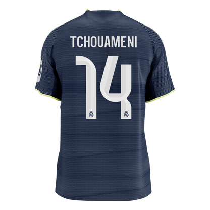 Real Madrid 2025/26 Away Soccer Jersey - TCHOUAMENI #14 (Player Edition)