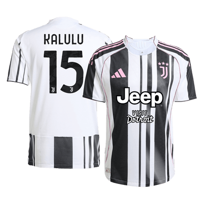 Juventus 2025/26 Home Soccer Jersey - KALULU #15 (Player Edition)