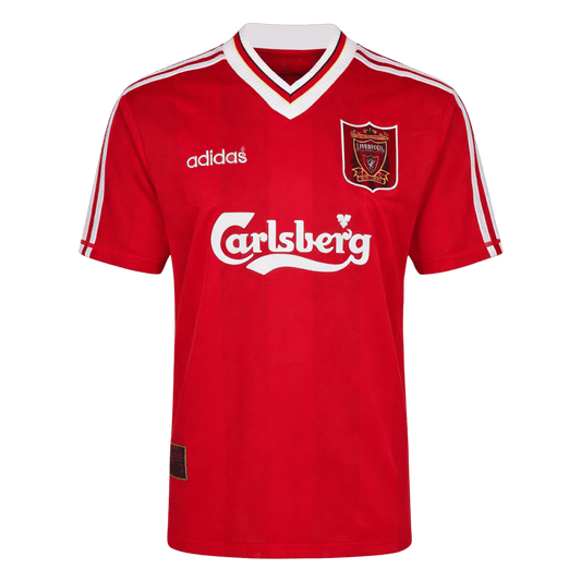 Retro Men's Liverpool 1995/96 Home Soccer Jersey